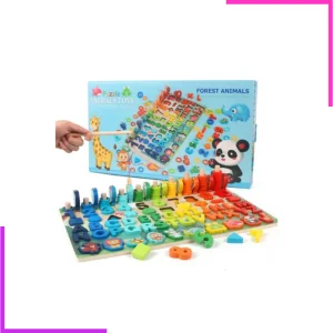 Planche de Correspondance Multicolore Montessori