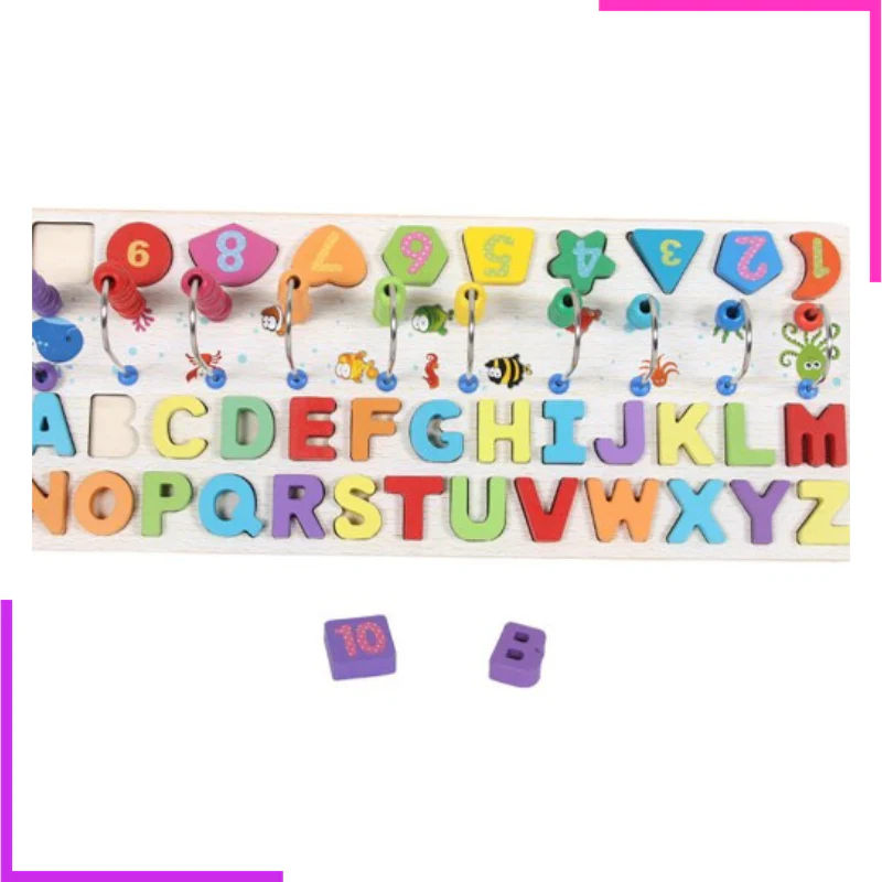 Planche D'Apprentissage Alphanumérique Montessori – Image 2