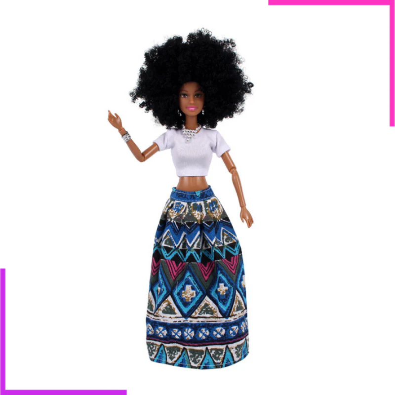Poupée Barbie Africaine 30 cm – Image 3