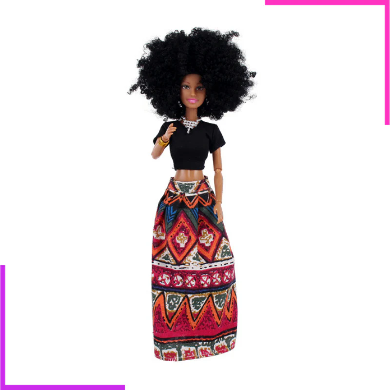 Poupée Barbie Africaine 30 cm – Image 4