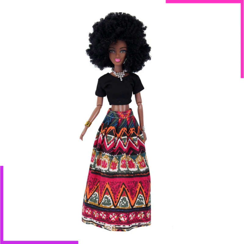 Poupée Barbie Africaine 30 cm – Image 6