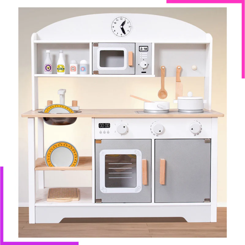 Cuisine Japonaise En Bois 72x68x26cm