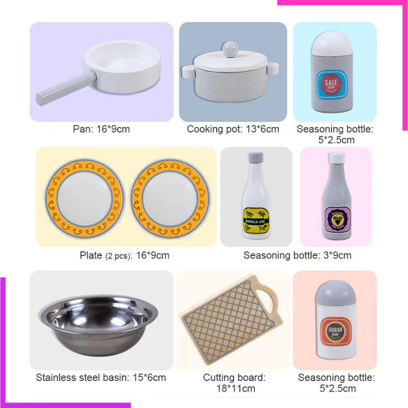 Cuisine Japonaise En Bois 72x68x26cm – Image 2