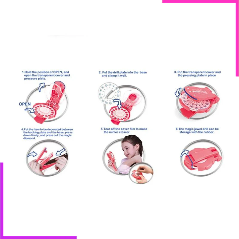 Kit de Pose de Strass et Décoration Facile de Cheveux – Image 4