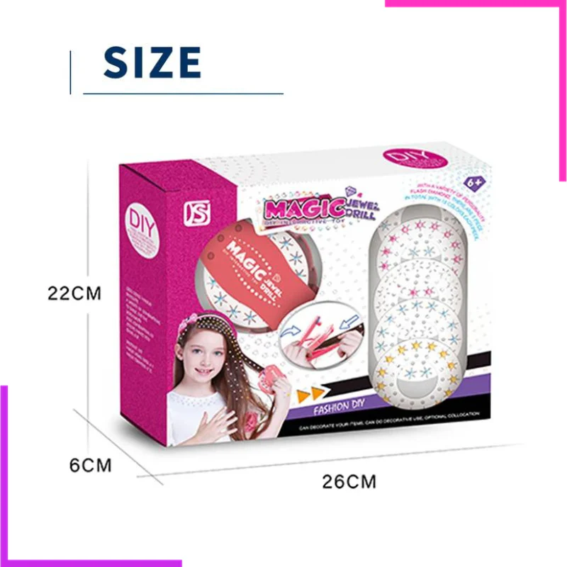 Kit de Pose de Strass et Décoration Facile de Cheveux – Image 3