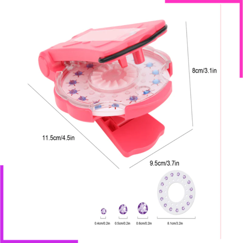 Kit de Pose de Strass et Décoration Facile de Cheveux – Image 5