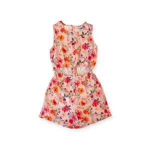 Combishort noué fleuri