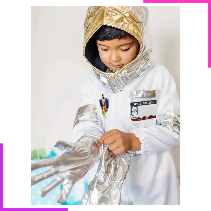 Costume d'Astronaute 3 à 8 Ans – Image 6