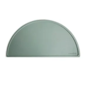 Set de table bébé Silicone sauge