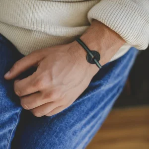 Bracelet Le Charbon Montaigne vert