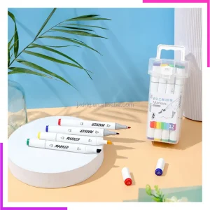 12 Marqueurs-Feutres Multicolores