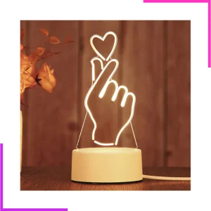 Veilleuse Led en  Acrylique 3D