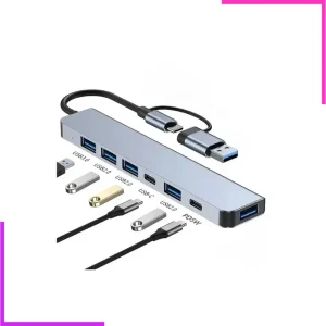 Adaptateur USB 7 en 1