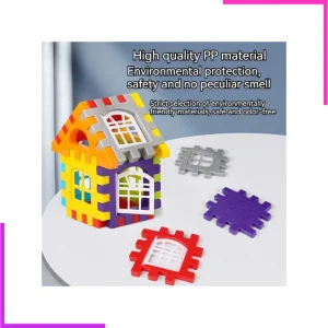 120 Blocs de Construction de Bâtiment-Maison-