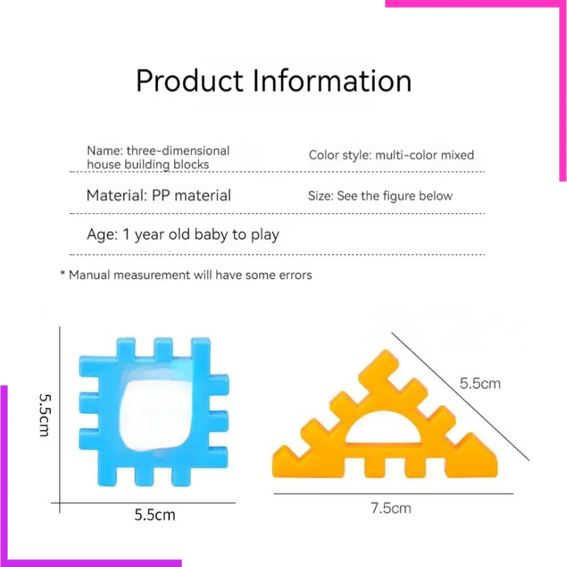 120 Blocs de Construction de Bâtiment-Maison- – Image 5