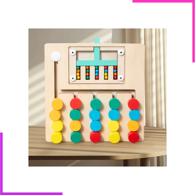Jouets de Tri des Couleurs Montessori – Image 2