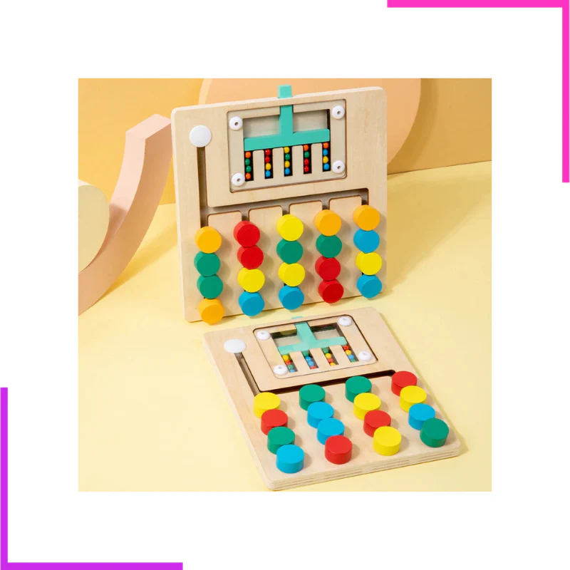 Jouets de Tri des Couleurs Montessori – Image 3