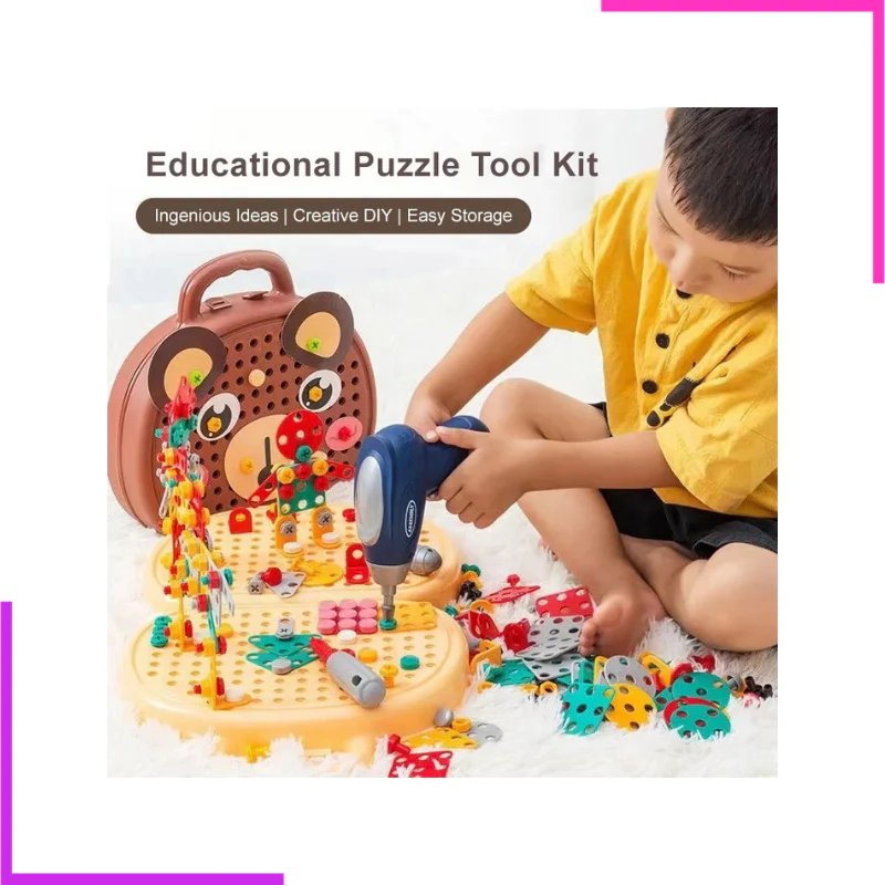 Boites à Outils avec Perceuse pour enfants – Image 2