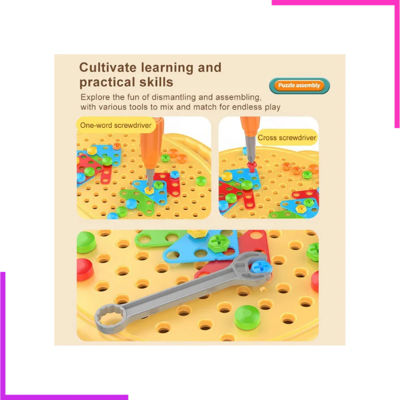 Boites à Outils avec Perceuse pour enfants – Image 3