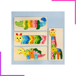 Puzzle animalier 3D