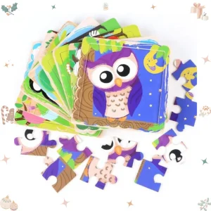 Puzzle en carton de 16 pièces