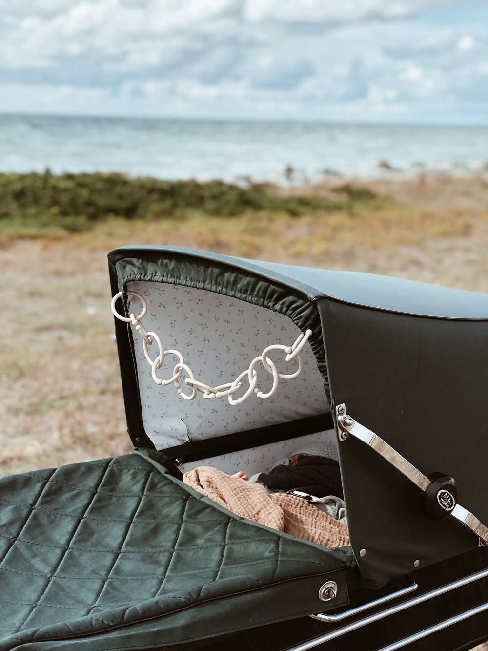 Anneaux Bibs VANILLE/SAUGE/OLIVE – Image 4