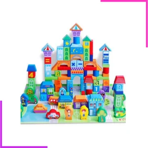 Montage Bois Coloré