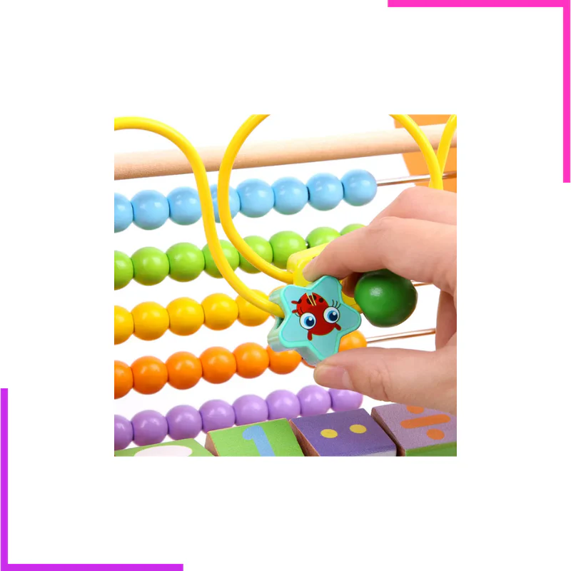 Abacus Mathématiques En Bois Montessori – Image 5