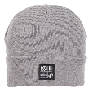 Tuque en tricot Unisexe Gris chiné
