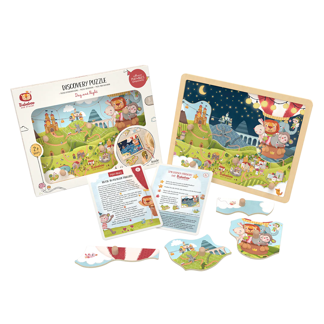 Entdeckungsspiel Puzzle "Tag und Nacht" – Image 3