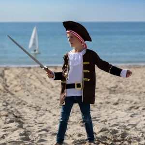 Déguisement de pirate Cap’tain Kidd (3 à 10 ans) – Labay