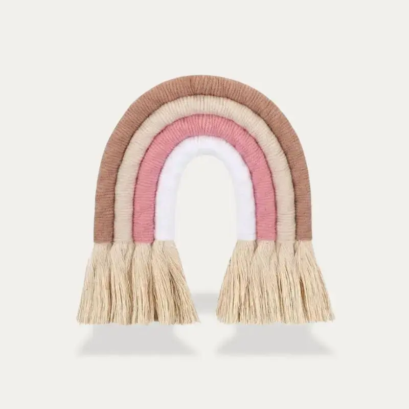 Décoration | Arc-en-ciel coloré en macramé – Image 4
