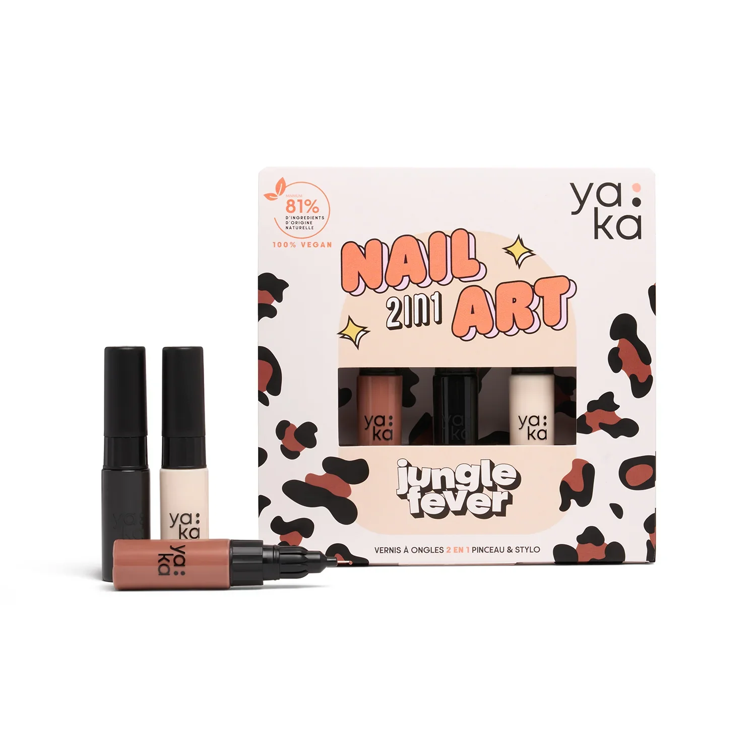 Coffret vernis à ongles 2en1 Jungle fever – Image 2