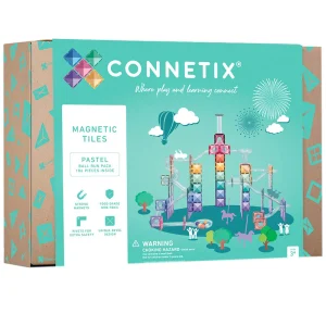 Connetix Pastel Ball run pack de 106 pièces