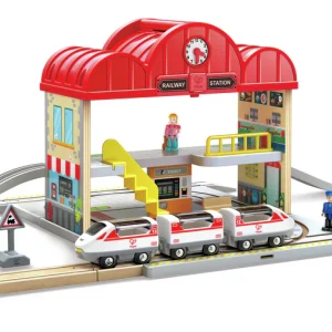 Coffret portable circuit Train et Gare