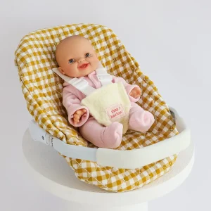 Cosy pour poupée Vichy Camel