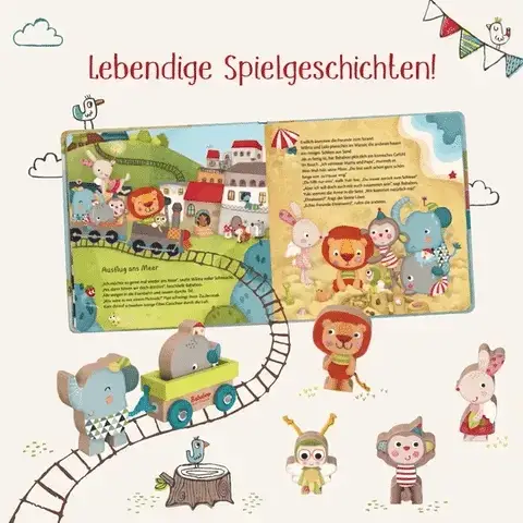 Figurines de jeu "Bababoo et ses amis"