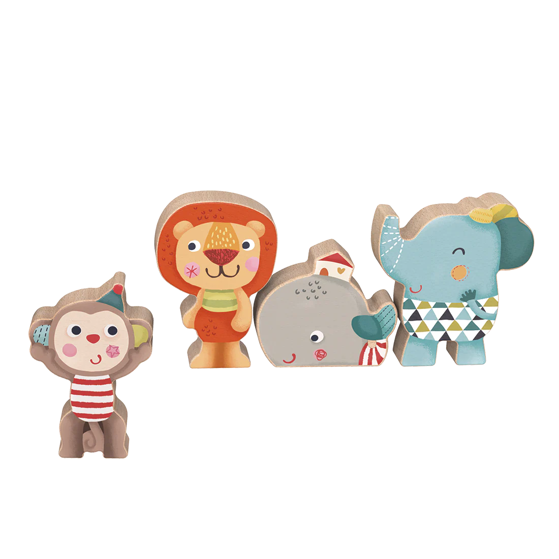 Mini Buddies "Youki, Bababoo, Vilma & Lolo"