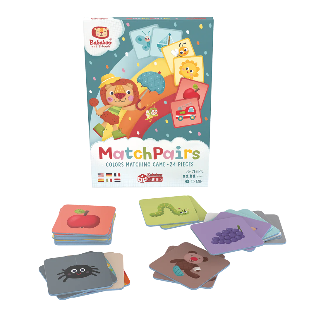 MatchPairs  « Colors » - Jeu de mémoire – Association des couleurs