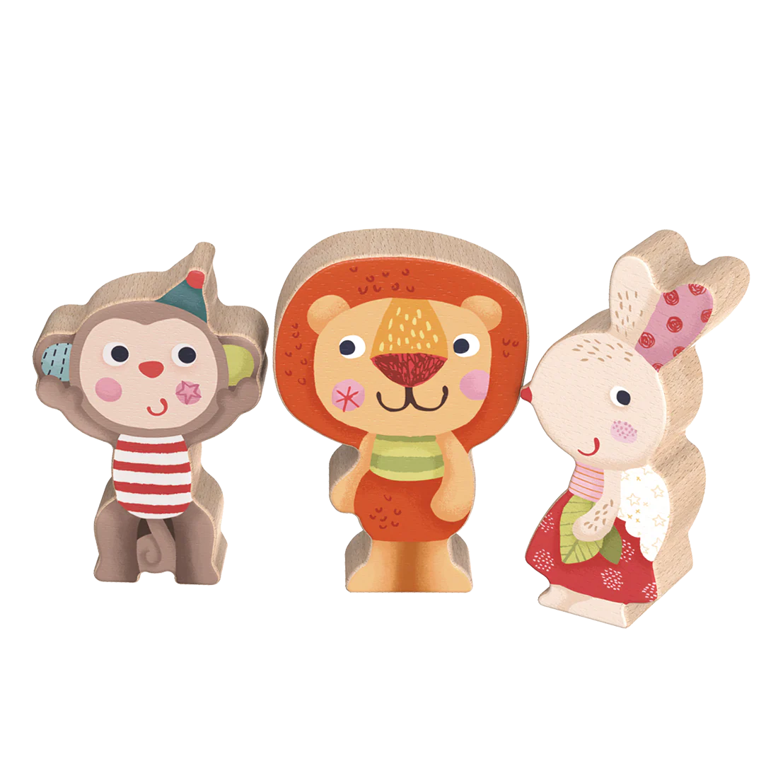 Mini Buddies "Youki, Bababoo & Pipa"