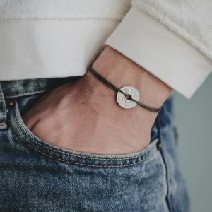 Bracelet Le Sou Français - Le petit coloré kaki