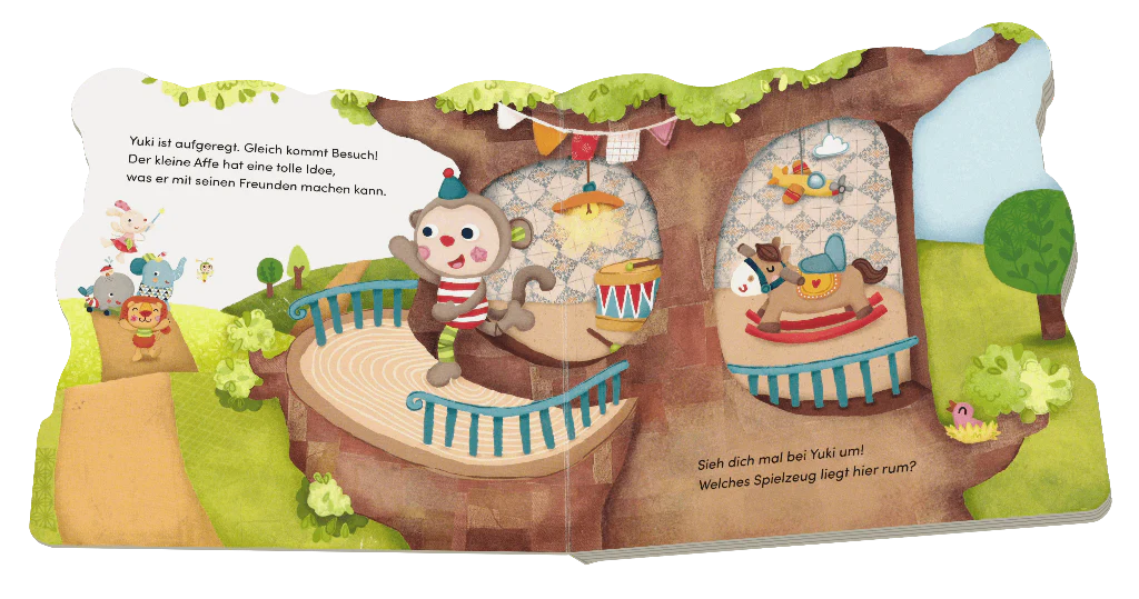 Youki le singe adore jouer – Image 3