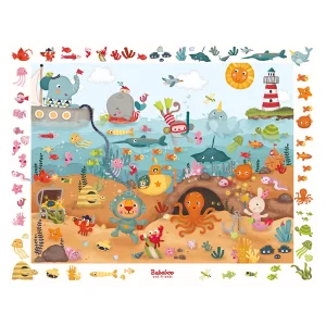 Puzzle d'objets cachés "Monde sous-marin"