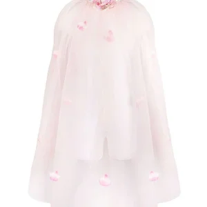 Cape en tulle avec petites roses