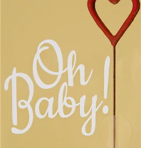 Carte cierge Oh Baby