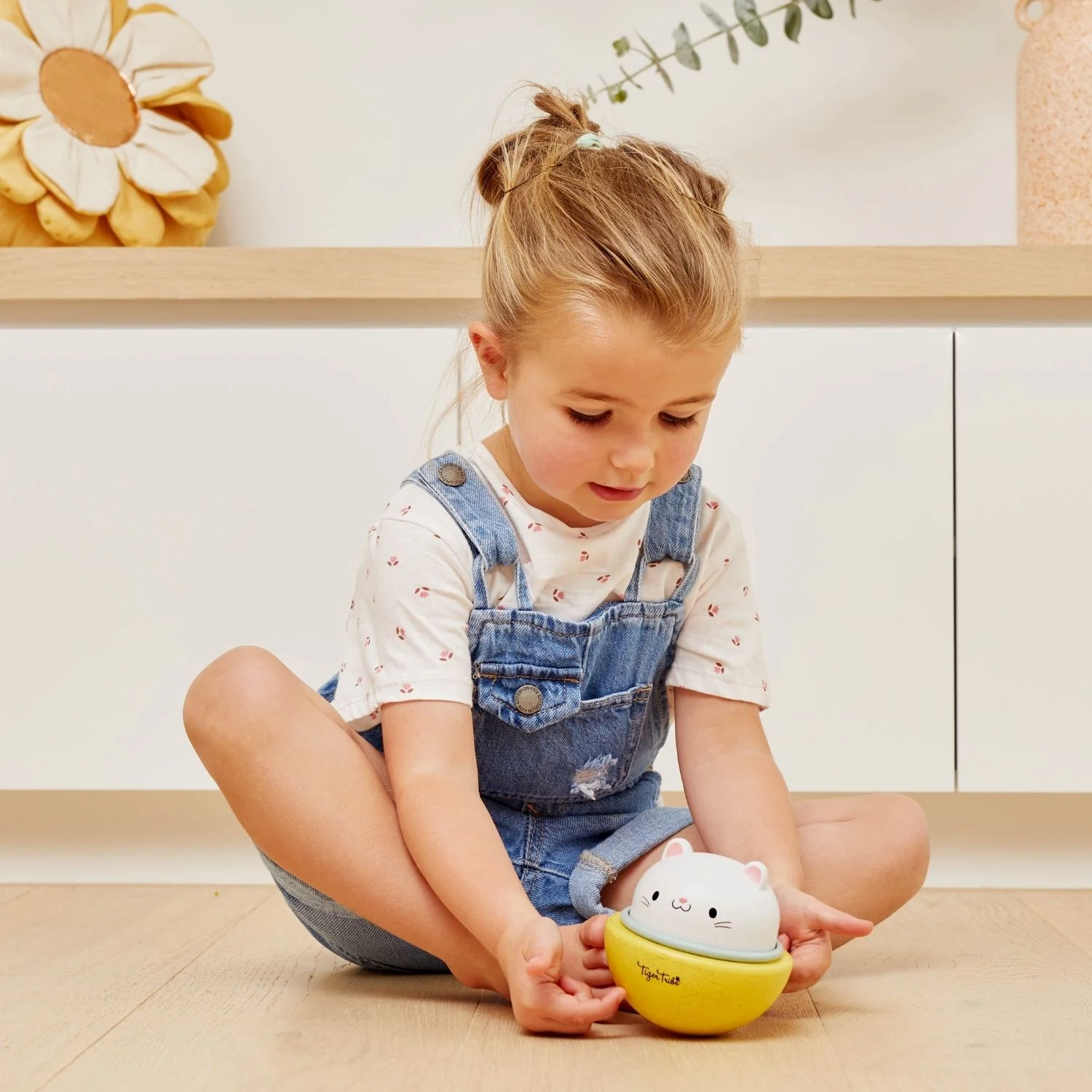 Animal culbuto à friction - Chat - Tiger Tribe – Image 2