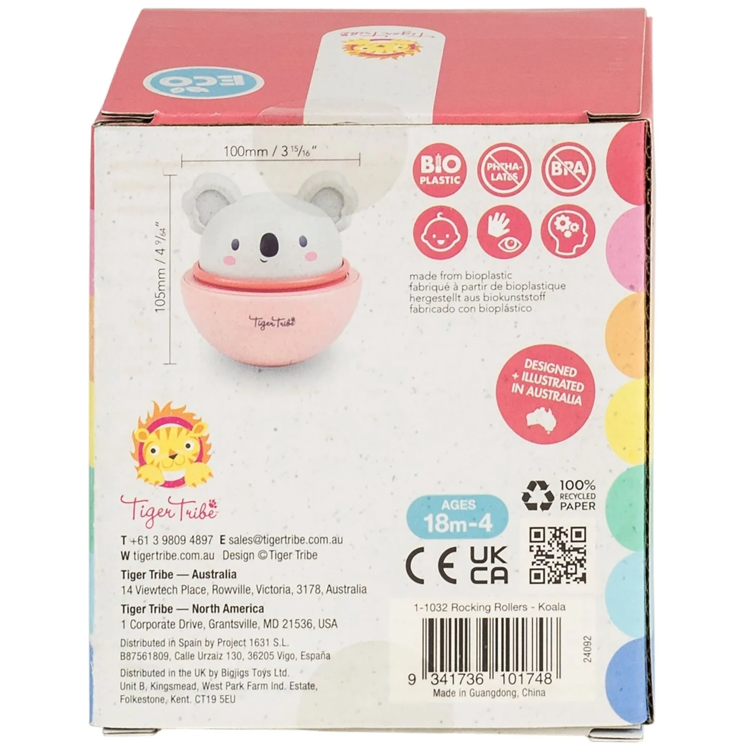 Animal culbuto à friction - Koala - Tiger Tribe – Image 6