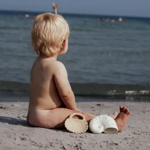 Anneau de dentition coquillage