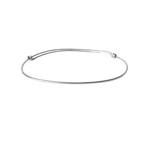 Bracelet jonc Hoop - Argent - Padam Padam