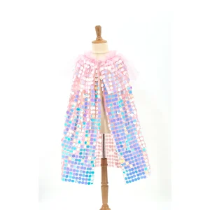 Déguisement cape Galaxia à sequins (3 à 10 ans) - Rose - Labay